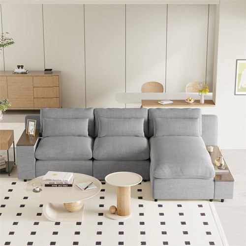 Style shaped sofa with - l-shaped,