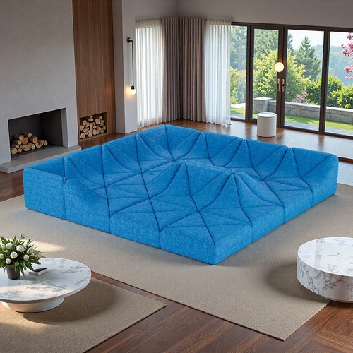 Cloud couch floor sofa - couch, set