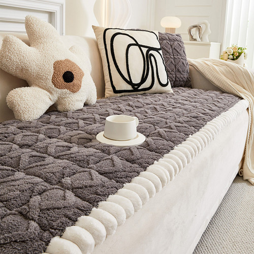 Pet plush sofa cover soft - pet,