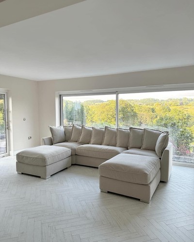 New bishop shape sofa - -shape,