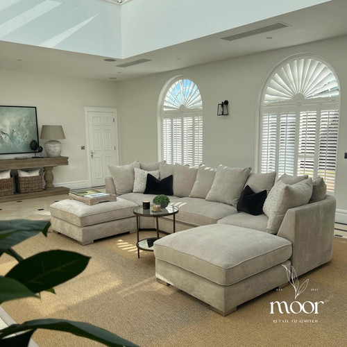 Bishop shaped croner sofa - shaped,