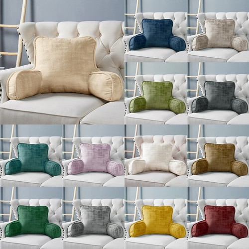 Multi velvet backrest pillow - multi,