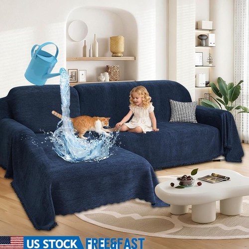 Waterproof chenille sectional - waterproof,