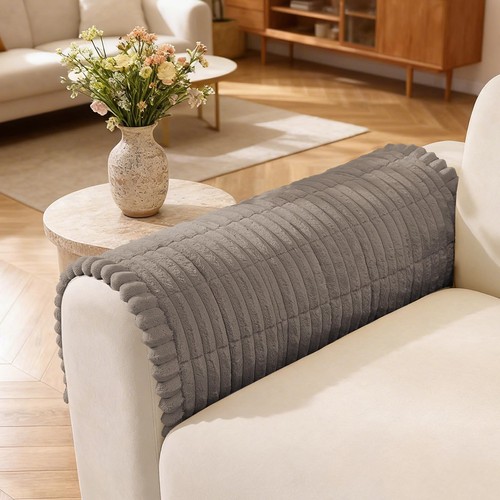 Cycmaco fuzzy couch arm covers - fuzzy,