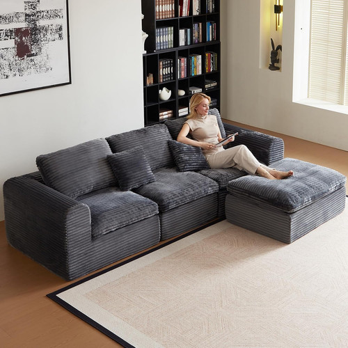 109 shape sectional cloud - 109", sectional,