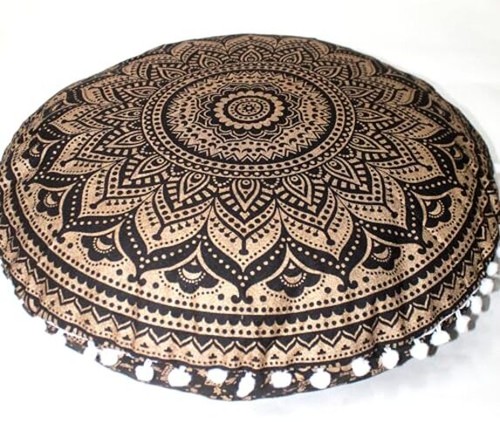 Ombre round mandala - ombre,