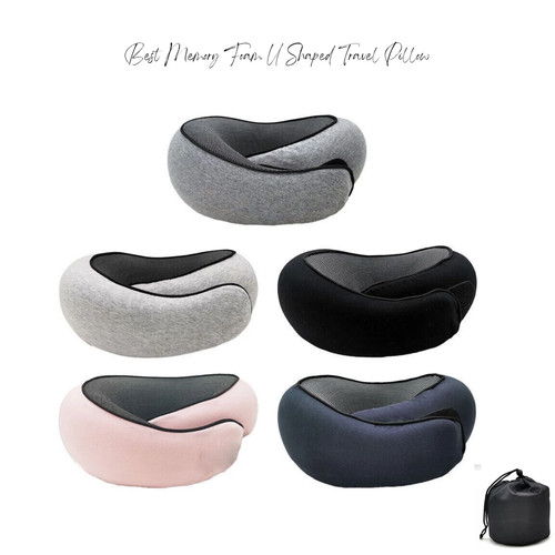 Travel neck pillow memory - memory, foam
